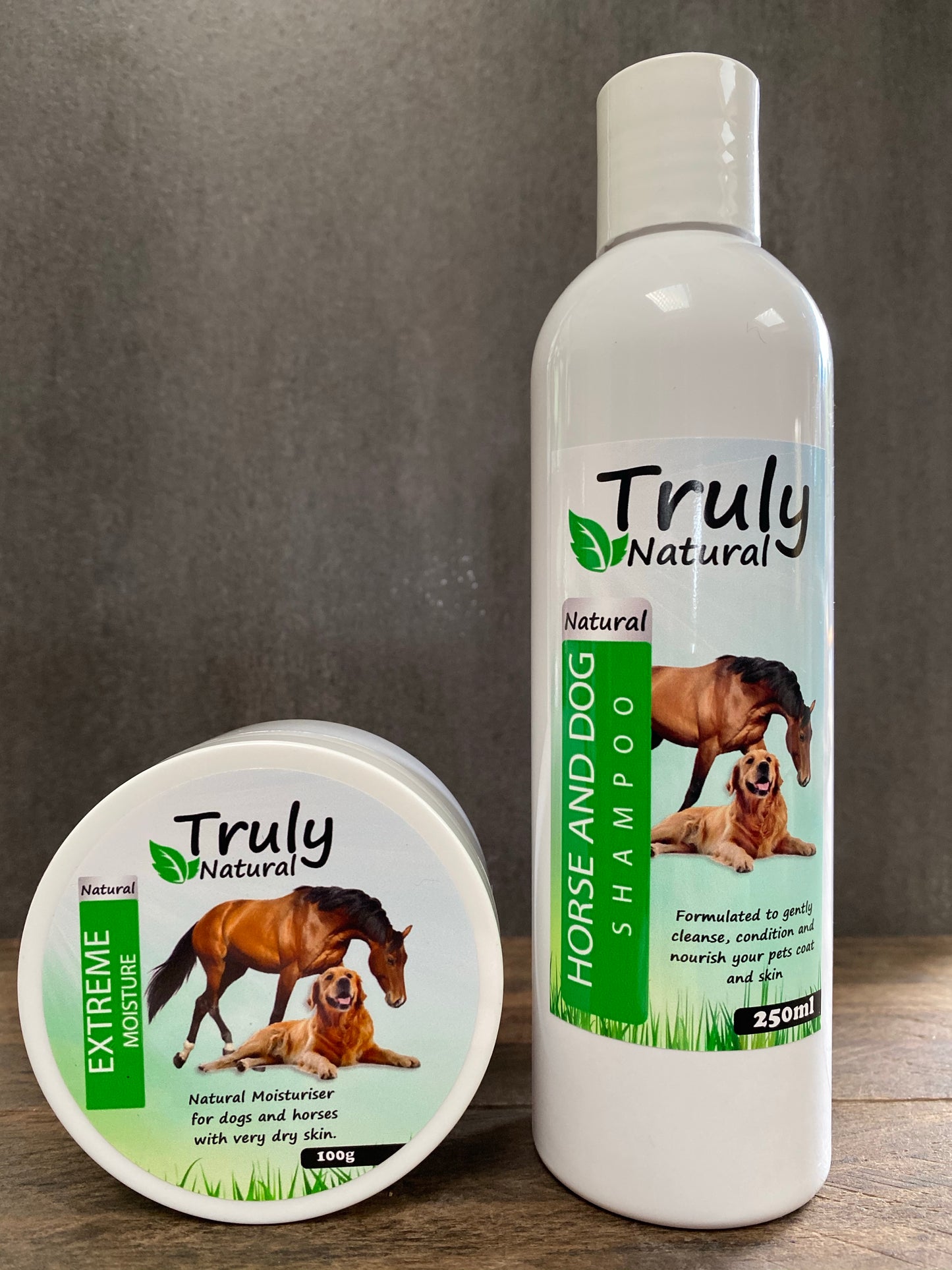 SMALL EXTREME COMBO PACK Truly Natural 100g Extreme Moisture & 250ml natural shampoo
