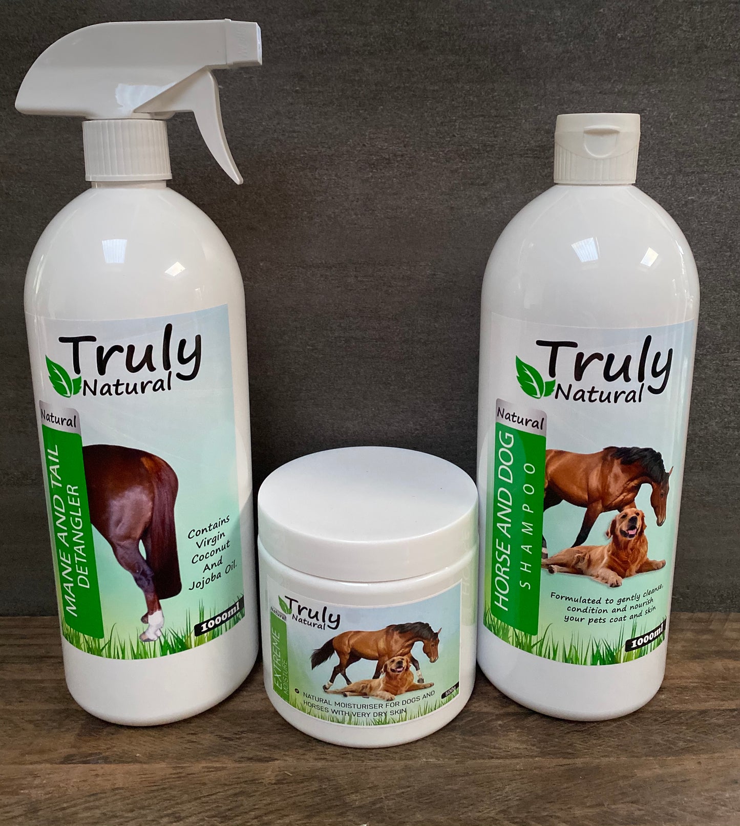 LARGE PAMPER PACK SPECIAL! 500g Extreme, 1L natural shampoo & 1L natural detangler pack