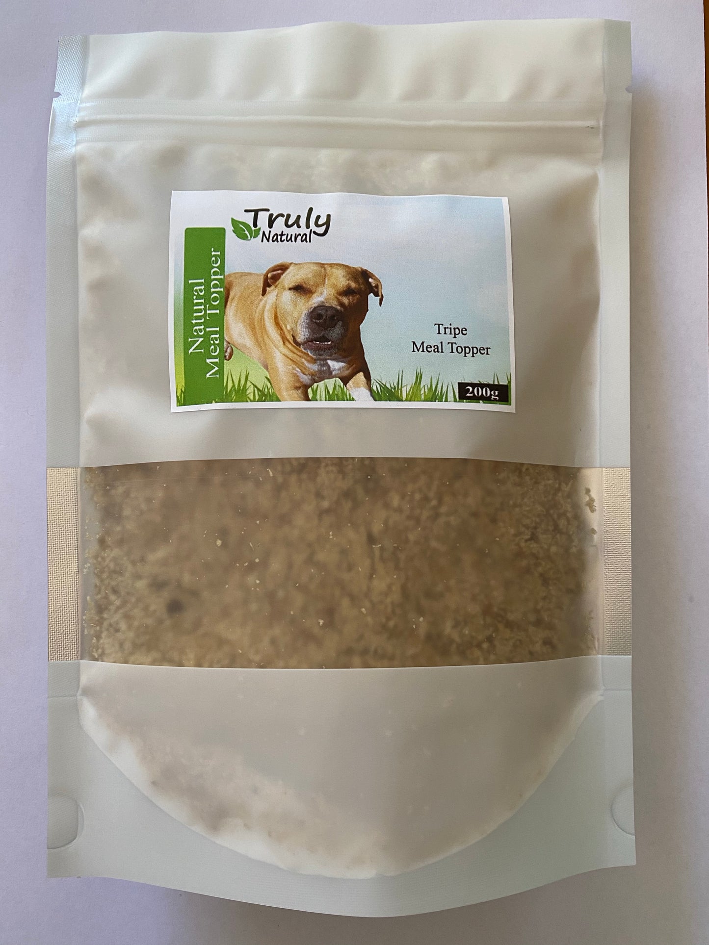 Truly Natural 200g Tripe Meal Topper 100% Australian Beef