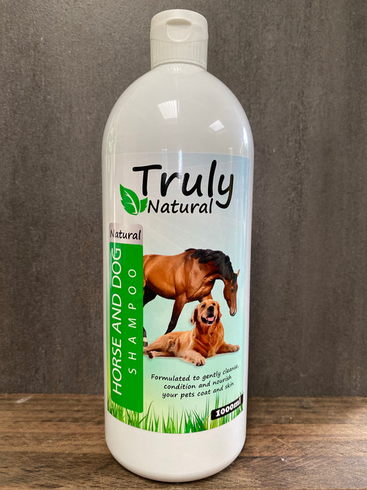 Truly Natural dog and horse shampoo 1 litre