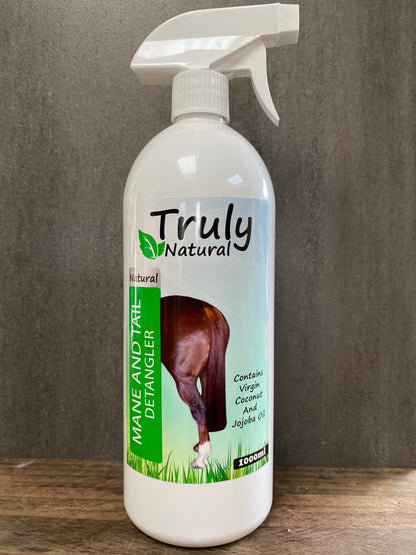 Truly Natural mane and tail detangler 1 litre