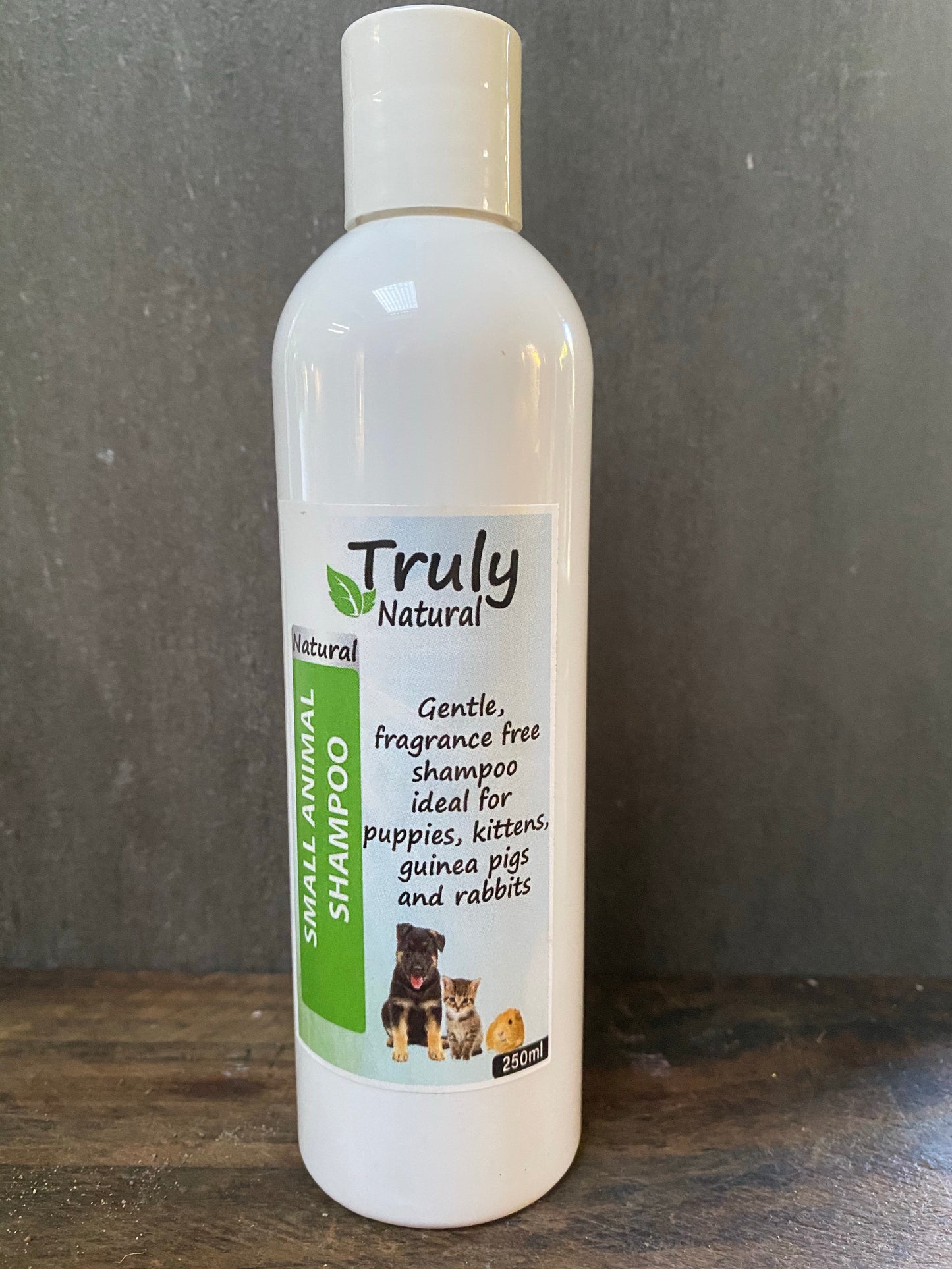Truly Natural small animal shampoo fragrance free 250ml